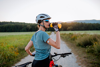 Diabetic cyclist